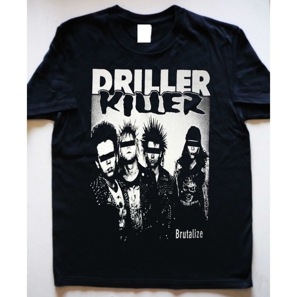 DRILLER K Brutalize Swedish Punk Hardcore Music Fan Graphic T-Shirt